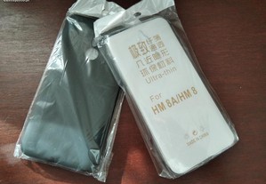 2 capas silicone para Xiaomi Redmi 8 / 8A NOVO
