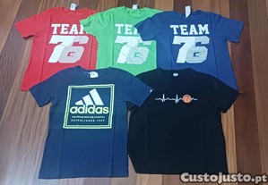 Conjunto de 5 t-shirts para crian�a - 10 anos