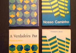 4 Livros de Emílio Garrastazu Médici - Presidente