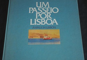 Livro Um Passeio por Lisboa Alçada Baptista CTT