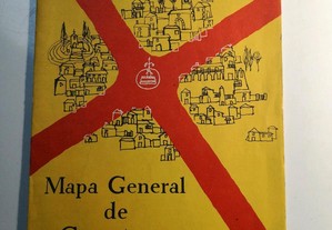 Mapa General de Carreteras ESPANHA