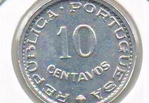 S. Tomé e Príncipe - 10 Centavos 1971 - soberba