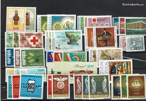Selos Portugal-18 Séries diversos anos MNH