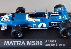 * Miniatura 1:43 MATRA MS80 | Fórmula 1 (1969) | "100 Anos do Desporto Automóvel"