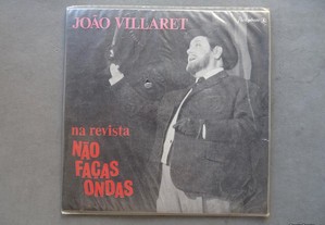 Disco single vinil - João Villaret - Na revista Não faças ondas