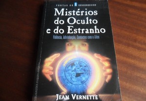 "Mistérios do Oculto e do Estranho" - Vidência, Adivinhação, Contactos com o Além de Jean Vernette - 1ª Edição de 1999
