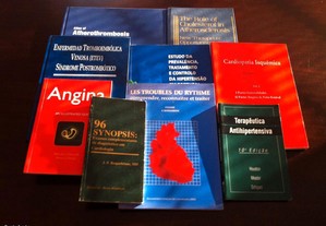Livros de cardiologia - vários títulos