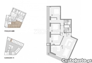 T3 Novo Trofa Premium | Varanda + Garagem |...