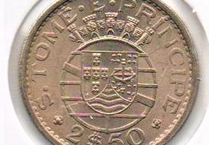 S. Tomé e Príncipe - 2.50 Escudos 1971 - soberba