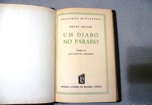 Henry Miller - Um Diabo no Paraíso (Livros do Basil/Miniatura)