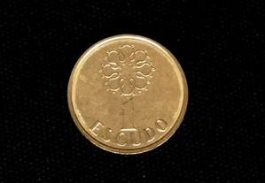 Moedas 1$00 Portugal anos 1986 a 1992