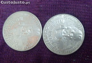 25 escudos comemorativa