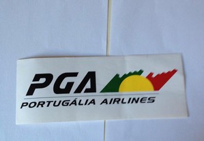 Autocolante - Companhia Aérea / PGA