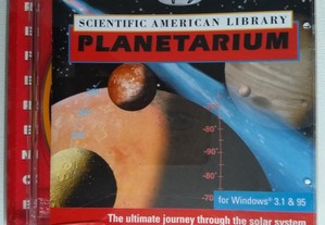 CD Rom Scientific American Library Planetarium