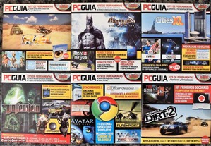 PC Guia: CDs/DVDs c/ Programas/Utilitários/Jogos/Demos