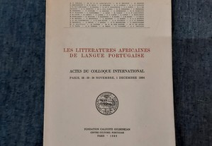 Les Litteratures Africaines de Langue Portugaise-F.C.G.-1985