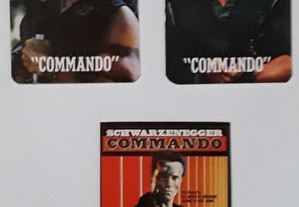 Calendários de bolso cinema: Commando - Schwarzenegger (1986)