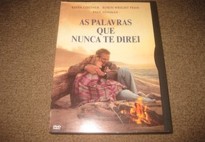 DVD "As Palavras Que Nunca Te Direi" com Kevin Costner/Snapper/Raro!