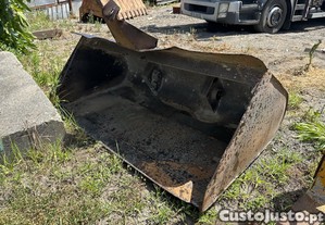 Balde hidrulico Bobcat trator empilhador p hidrulica