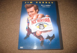 DVD "Ace Ventura: Detective Animal" com Jim Carrey/Snapper/Raro!