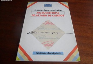 Microleituras de Álvaro de Campos de J. F. Coelho