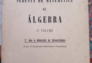 Sebenta de Matemática de Álgebra vol II de Fernando Borja Santos