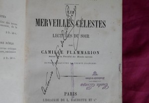 Marveilles Celestes. Lectures de soir por Camille Flammarion. 1865