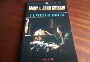 "A Dimensão do Universo" de Mary & John Gribbin - 1ª Edição de 2004