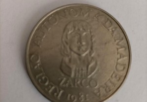 Moeda 100$ Região Autónoma da Madeira 1981
