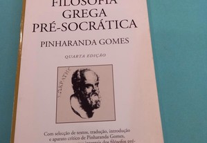 Filosofia Grega Pré - Socrática
