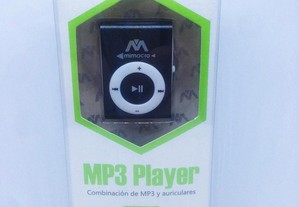 Leitor MP3 com Clip tipo iPod (com acessórios)