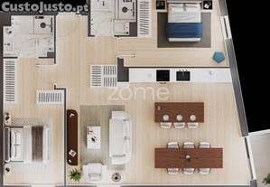 T2 Novo Com Varanda E Garagem Um Novo Conceito...