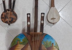 Instrumento musical africano decorativos "KORA"