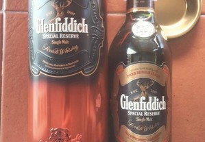 Whisky glenfiddich pure single malt special reserve estojo lata