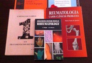 Livros de reumatologia - vários títulos