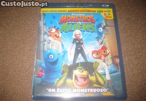Blu-Ray "Monstros vs. Aliens" em 3D e 4 Pares de Óculos 3D!