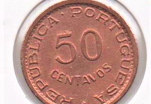 S. Tomé e Príncipe - 50 Centavos 1962 - bela/soberba
