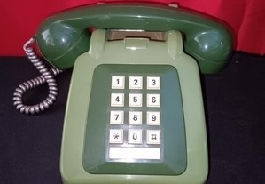 Telefone antigo Verde