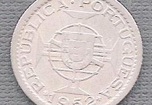 Moeda Moçambique - 2$50 Escudos 1952