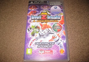 Jogo PSP "Invizimals: A Nova Dimensão" Completo!