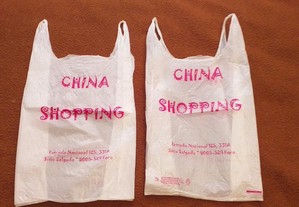 2 sacos plásticos - China Shopping - portes incluidos