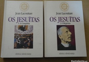 "Os Jesuítas" de Jean Lacouture - 2 Volumes - 1ª Edição