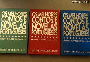 "Os Melhores Contos e Novelas Portuguesas" - 3 volumes