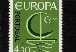 Selo Portugal 1966-Af. 985 MNH variedade 11 1/2