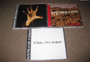 3 CDs dos "System Of A Down" Portes Grátis!