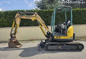 Mini giratria yanmar vio 33 ano 2014