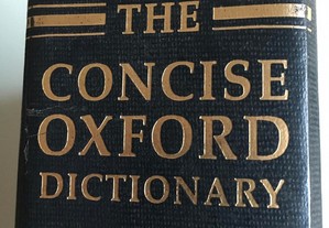 "The Concise Oxford Dictionary"