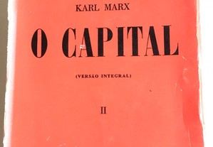 Livro "O Capital" de Karl Marx