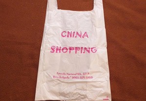 Saco plástico grande - China Shopping - portes incluidos