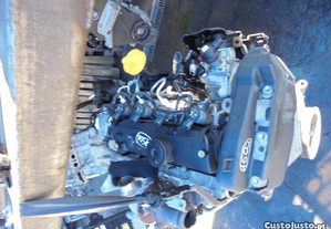 Motor K9kb608 K9k608 Renault Kangoo 2 Express Fase 2 2014 1.5dci 75cv 4p Branca 